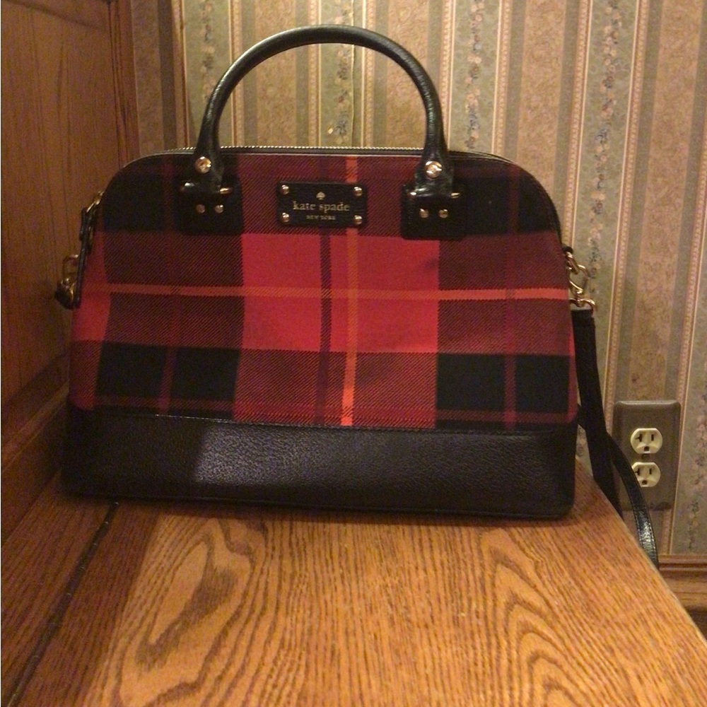 Kate Spade Red Black handbag
